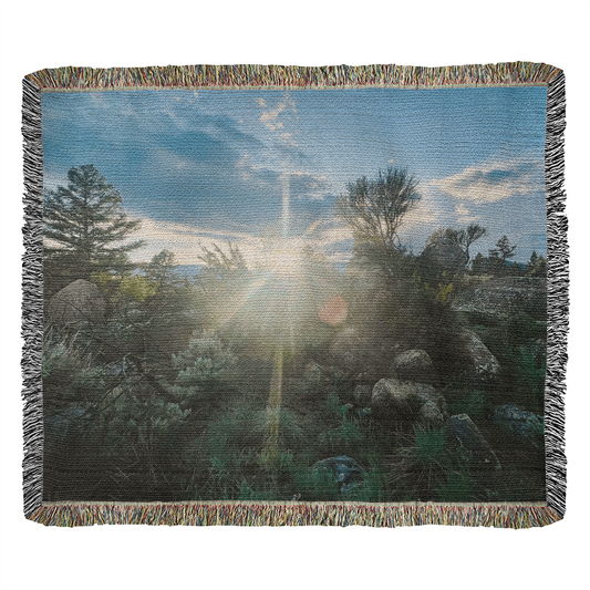 The Light from Heaven - Woven Blanket