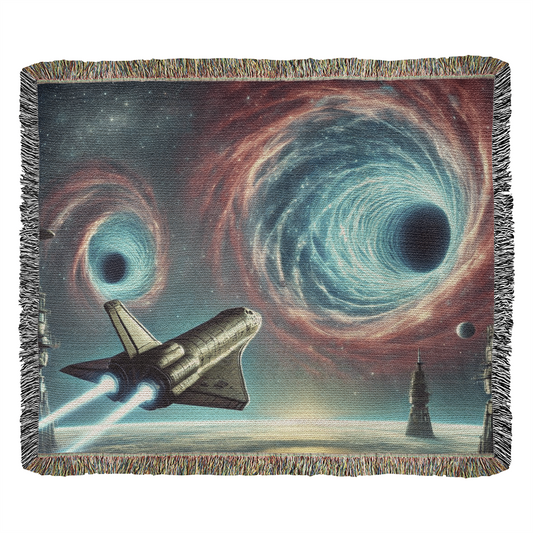 Between Universes - Woven Blanket