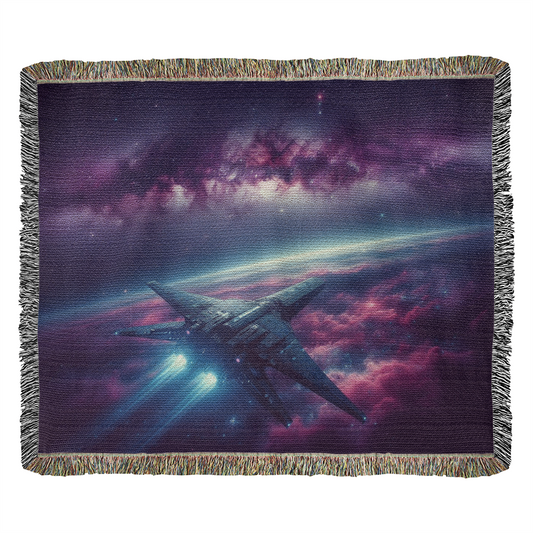 Galactic Explorer - Woven Blanket