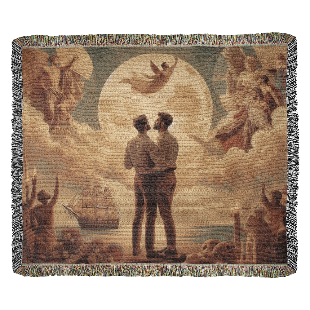 Love From Above - Woven Blanket